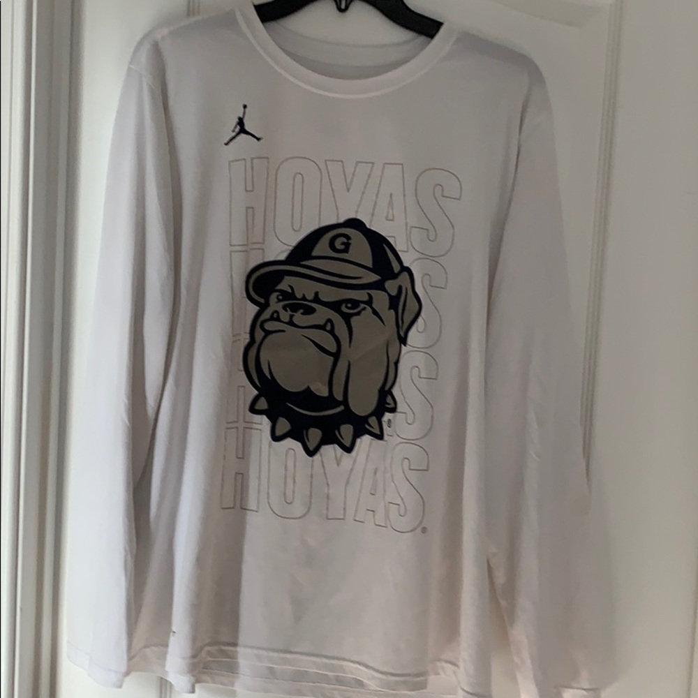 Jordan White Georgetown March Madness shirt XL